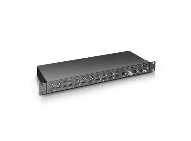 LD Mikser  2-Zone 1U 6xLine 2xMic USB Mixer 